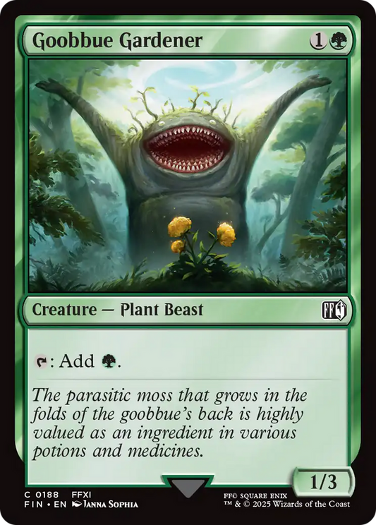 Goobbue Gardener (FIN-188) - [FINAL FANTASY] Foil