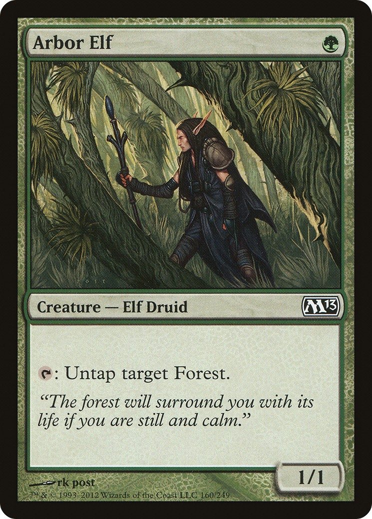 Arbor Elf (M13-160) - [Magic 2013]