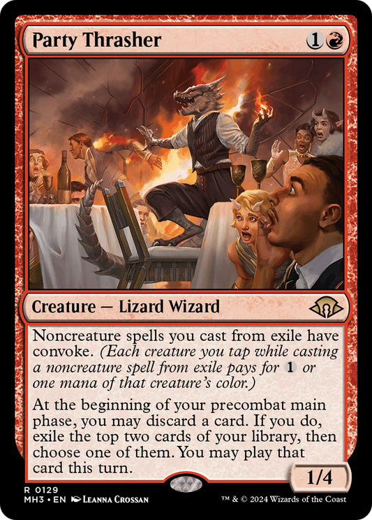 Party Thrasher (MH3-129) - [Modern Horizons 3] Feuille