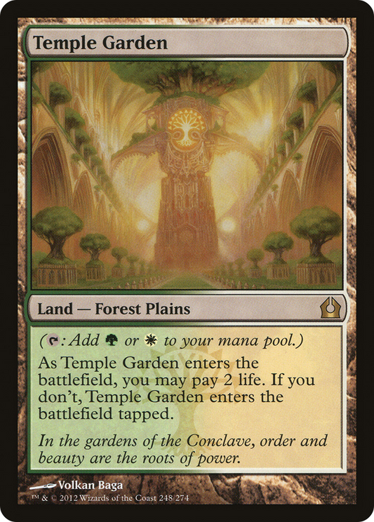 Temple Garden (RTR-248) - [Return to Ravnica]