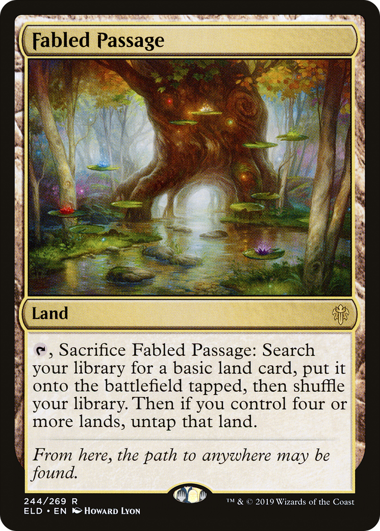 Fabled Passage (ELD-244) - [Throne of Eldraine]