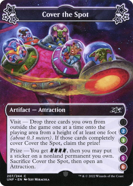 Cover the Spot (UNF-207B) - [Unfinity] Foil
