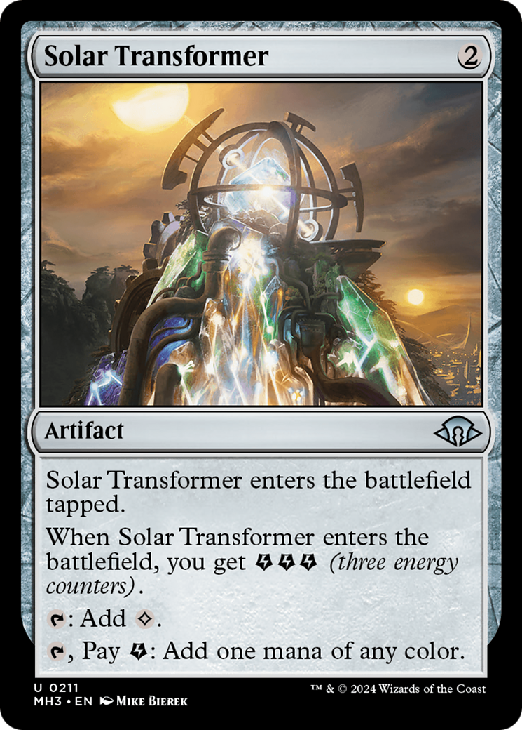 Transformateur solaire (MH3-211) - [Modern Horizons 3] Feuille 
