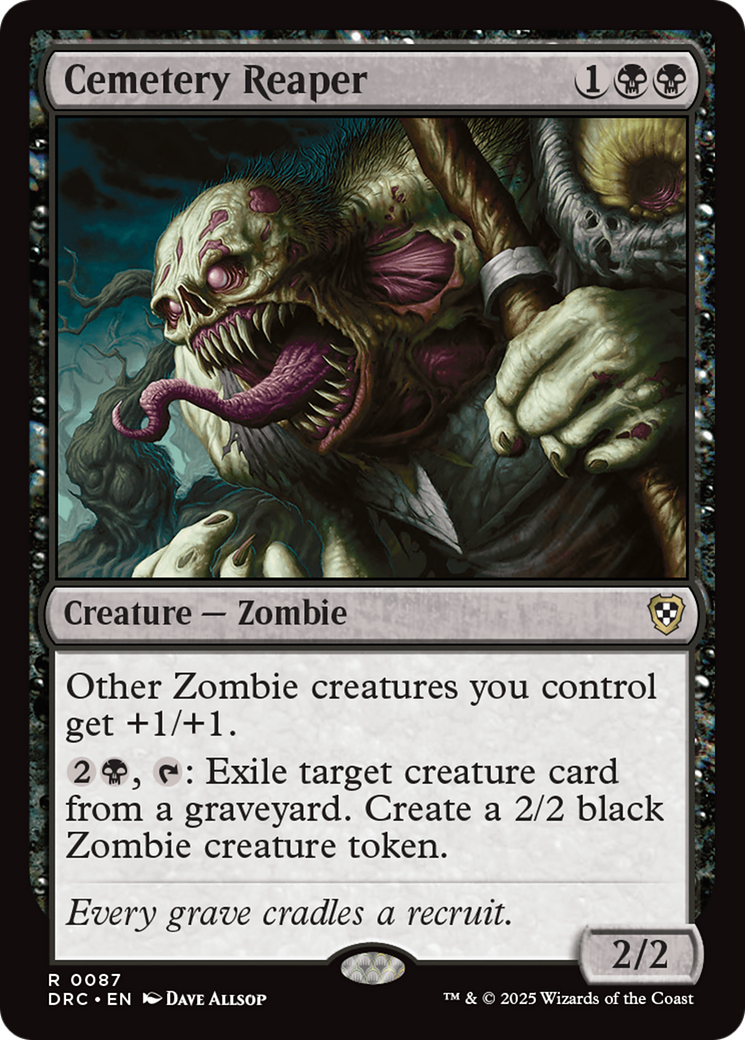 Cemetery Reaper (DRC-087) - [Commander: Aetherdrift]