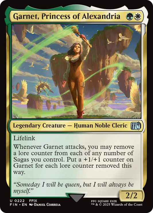 Garnet, Princess of Alexandria (FIN-222) - [FINAL FANTASY] Foil
