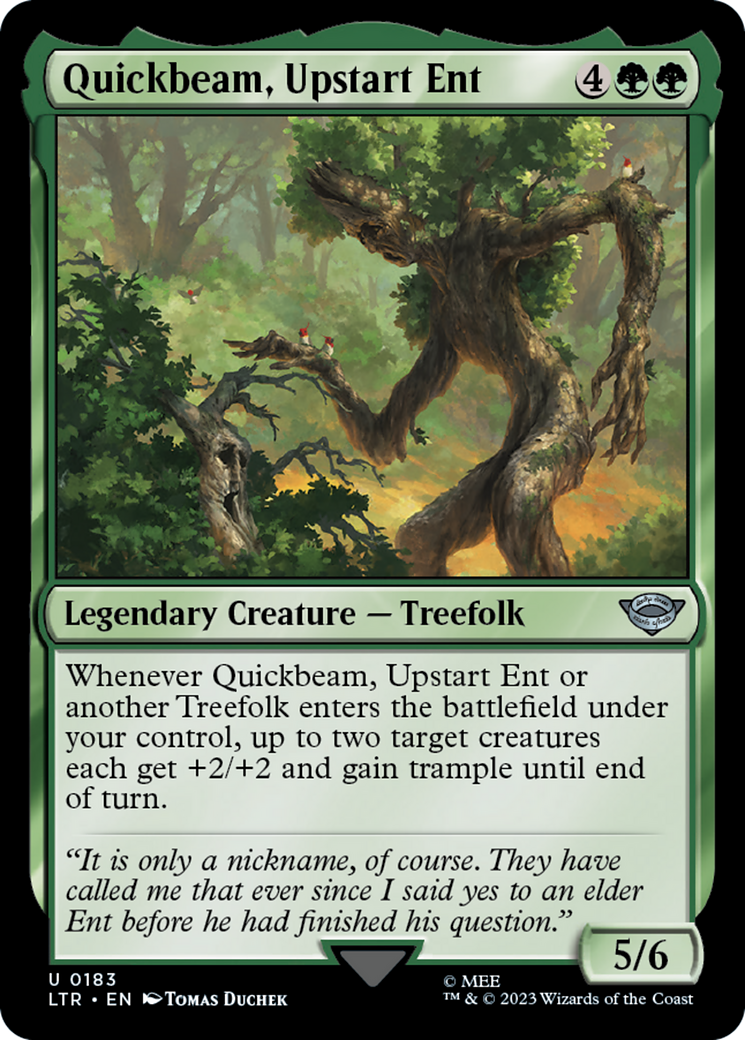 Quickbeam, Upstart Ent (LTR-183) - [The Lord of the Rings: Tales of Middle-earth]