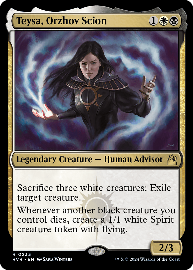 Teysa, Orzhov Scion (RVR-233) - [Ravnica Remastered]