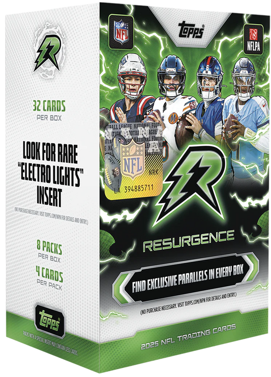 2025 Topps Resurgence Football Value Box
