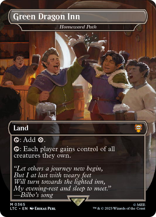Homeward Path (LTC-365) - [Tales of Middle-earth Commander] / Green Dragon Inn (Borderless)