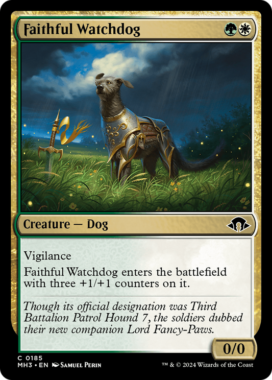 Faithful Watchdog (MH3-185) - [Modern Horizons 3] Foil