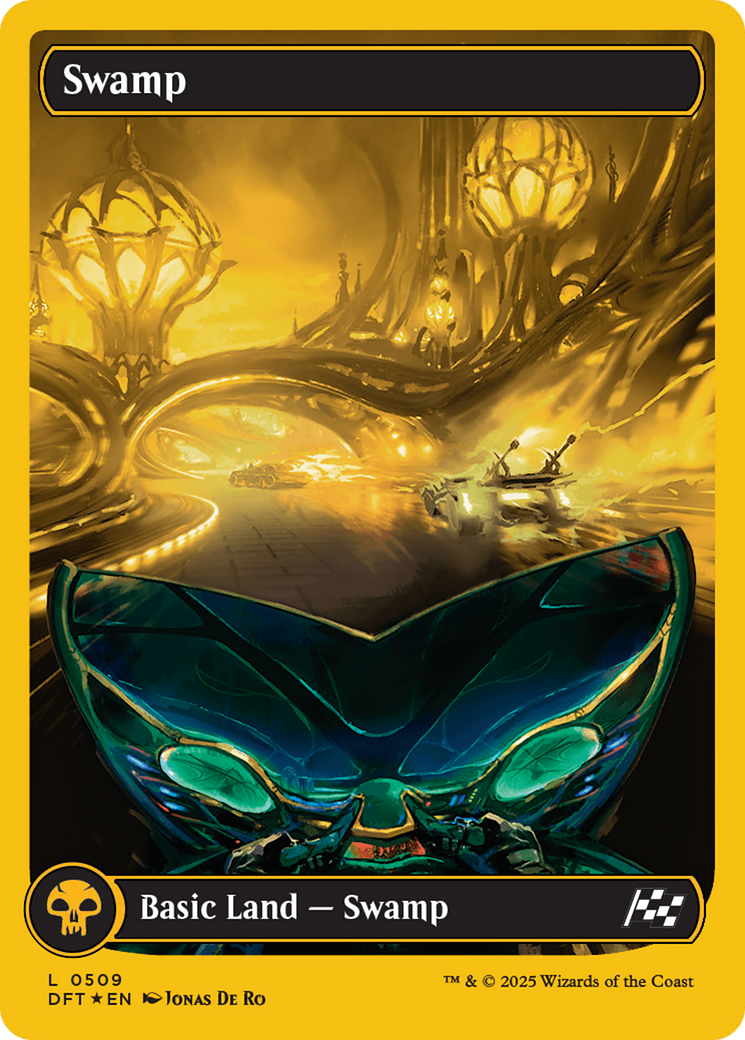 Swamp (0509) (First-Place Foil) (DFT-509) - [Aetherdrift] Foil