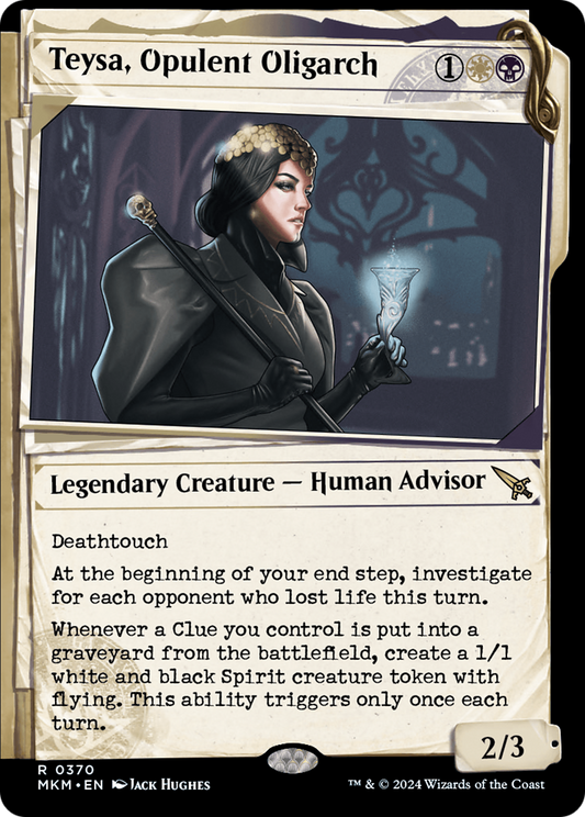 Teysa, Opulent Oligarch (MKM-370) - [Murders at Karlov Manor]: (Showcase)