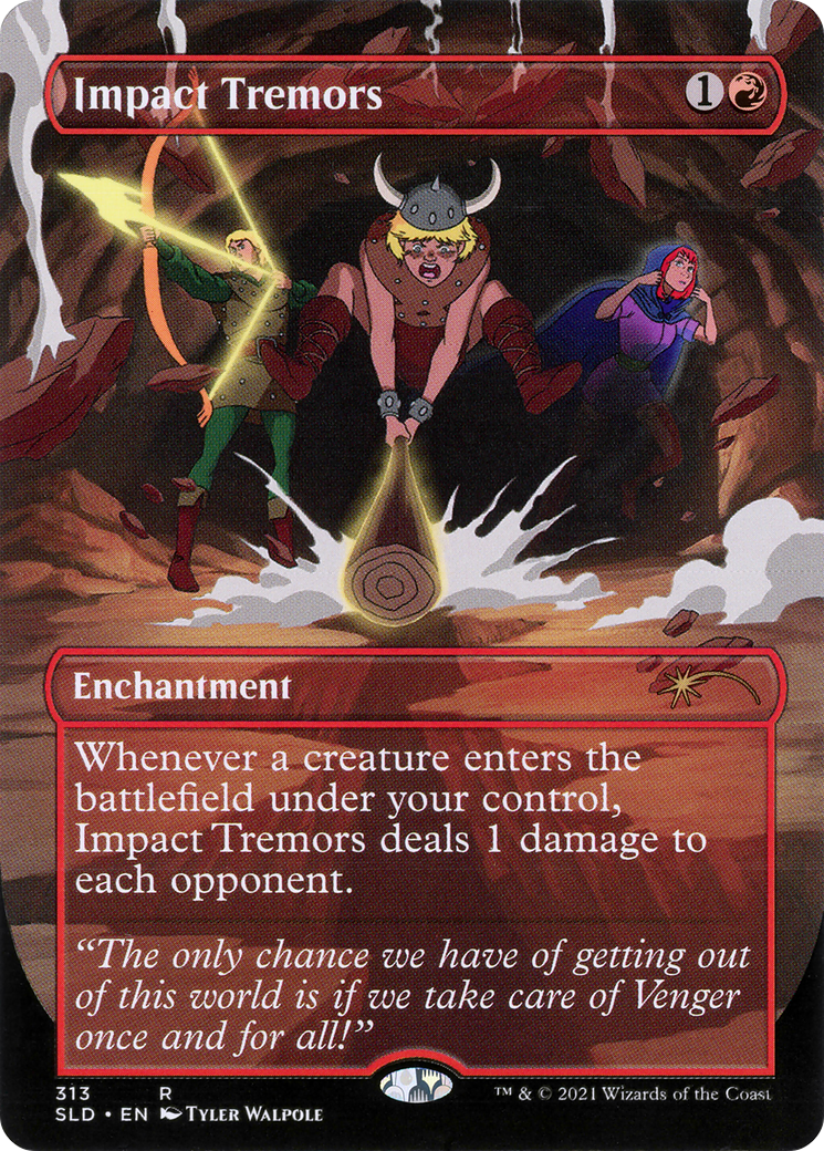 Impact Tremors (313) (SLD-313) - [Secret Lair Drop] (Borderless)