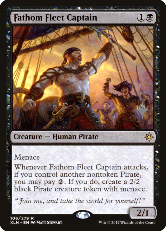 Fathom Fleet Captain (PPM20-106) - [Ixalan Promos] Foil