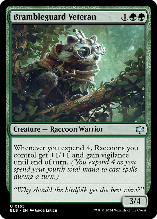 Brambleguard Veteran (BLB-165) - [Bloomburrow]