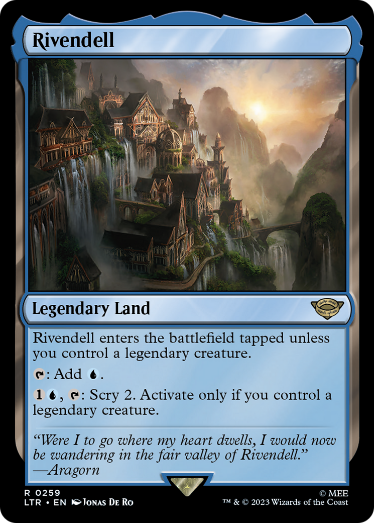 Rivendell (LTR-259) - [The Lord of the Rings: Tales of Middle-earth] Foil