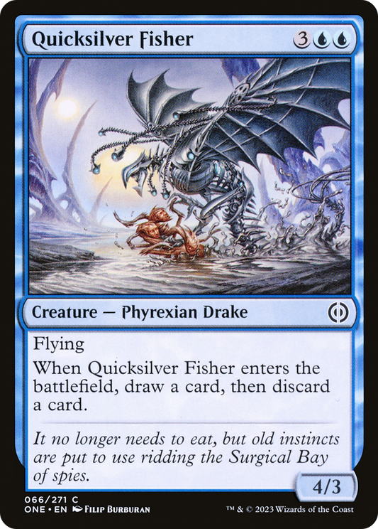 Quicksilver Fisher (ONE-066) - [Phyrexia: All Will Be One]