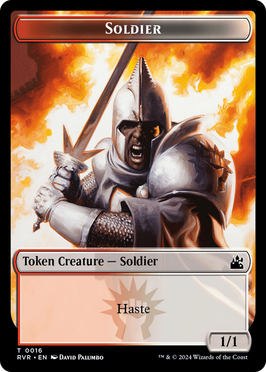 Soldier (TRVR-016) - [Ravnica Remastered Tokens]