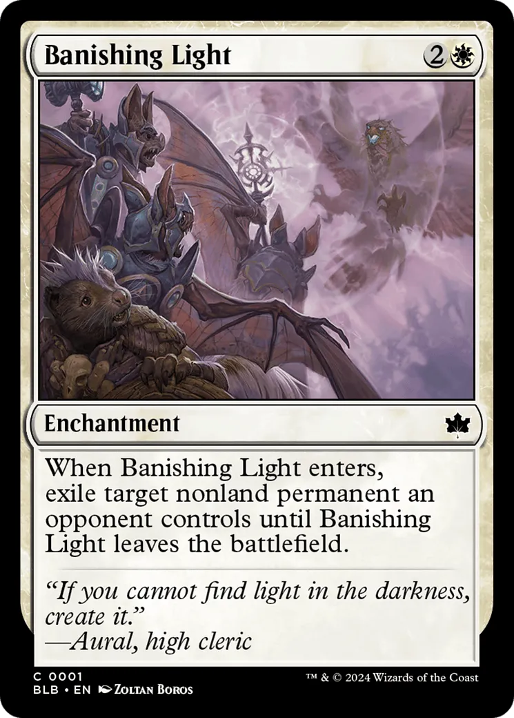 Banishing Light (BLB-001) - [Bloomburrow] Foil - Emmett's ToyStop