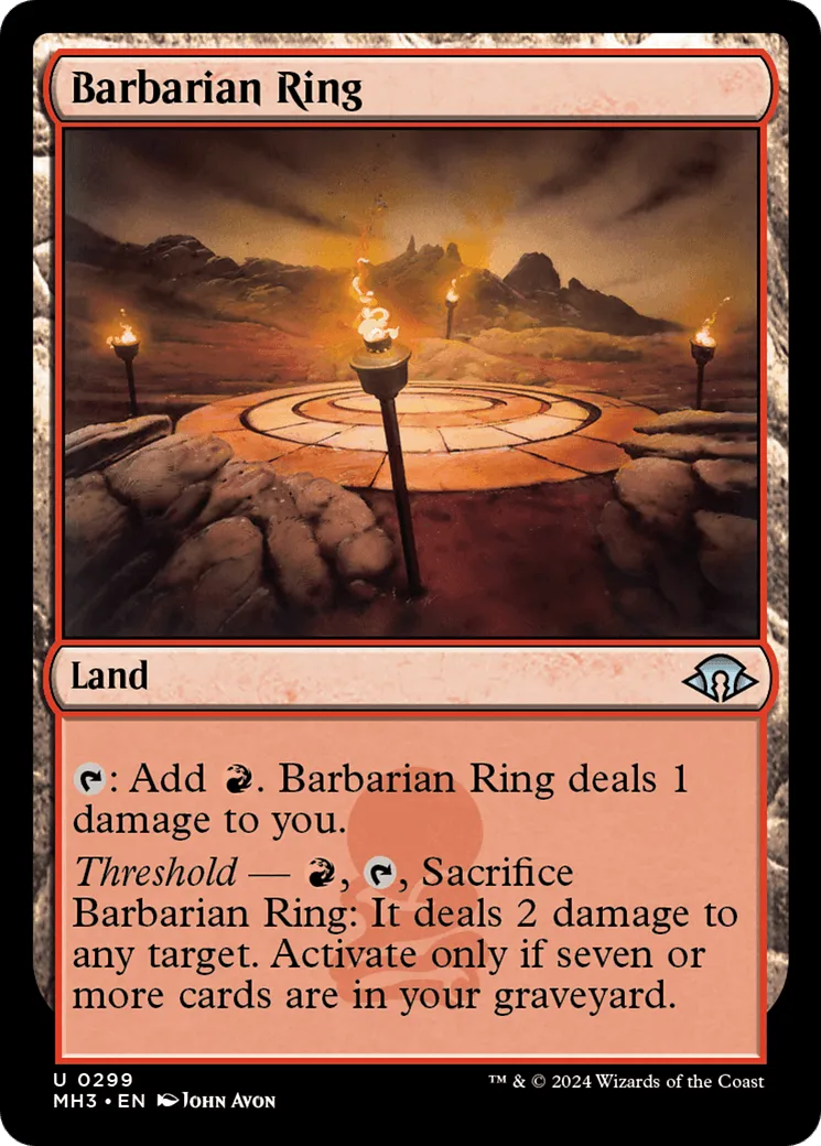 Barbarian Ring (MH3-299) - [Modern Horizons 3] - Emmett's ToyStop