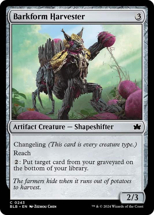 Barkform Harvester (BLB-243) - [Bloomburrow] Foil - Emmett's ToyStop