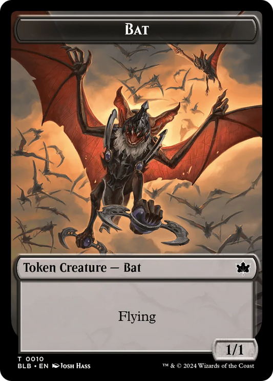 Bat (TBLB-010) - [Bloomburrow Tokens] Foil - Emmett's ToyStop