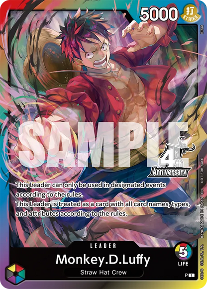 4th Anniversary Event (OP-17 Release Event)