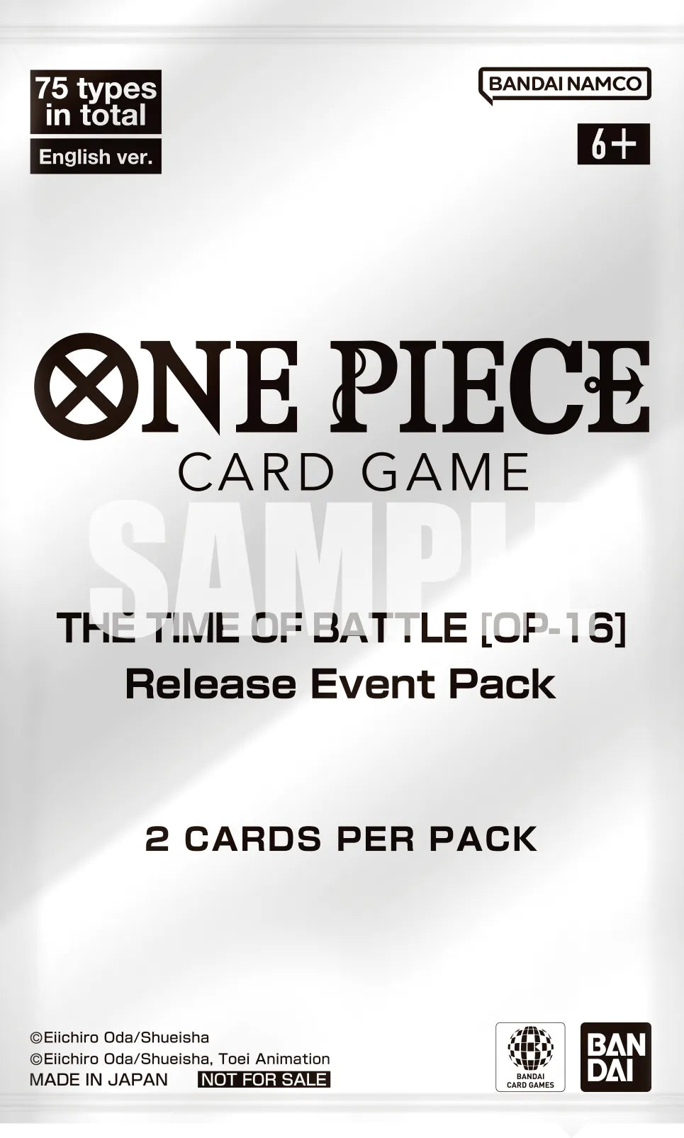 The Time of Battle Release Event [OP-16]