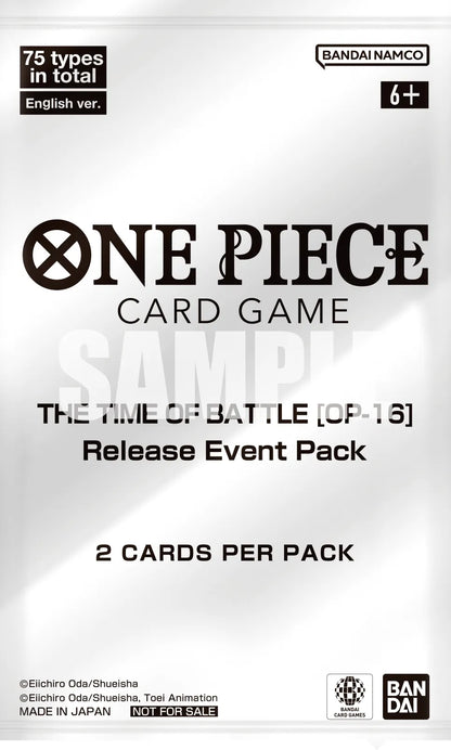 The Time of Battle Release Event [OP-16]