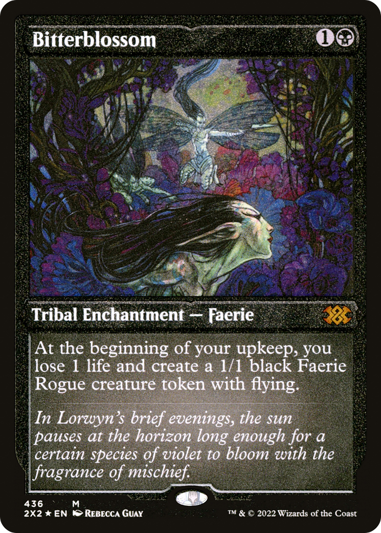 Bitterblossom (2X2-436) - [Double Masters 2022] Foil
