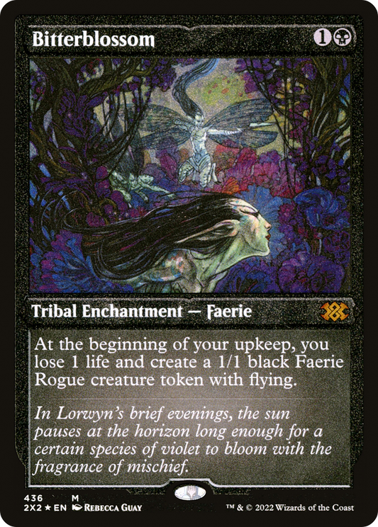 Bitterblossom (2X2-436) - [Double Masters 2022] Foil