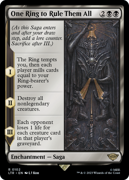 One Ring to Rule Them All (LTR-102) - [The Lord of the Rings: Tales of Middle-earth] Foil