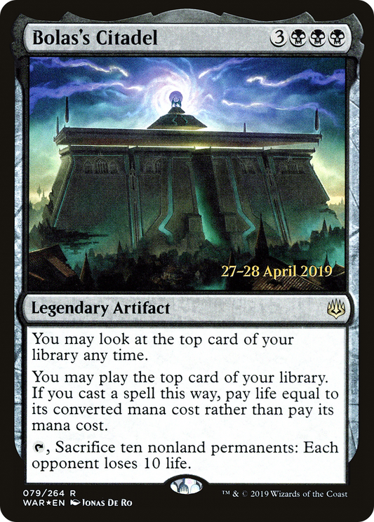 Bolas's Citadel (PRE-79S) - [War of the Spark Promos] Foil