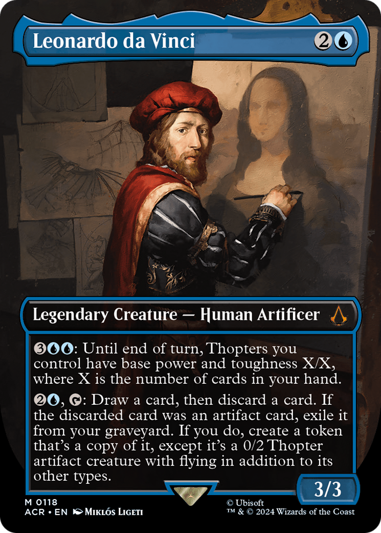 Leonardo da Vinci (ACR-118) - [Assassin's Creed] (Borderless)