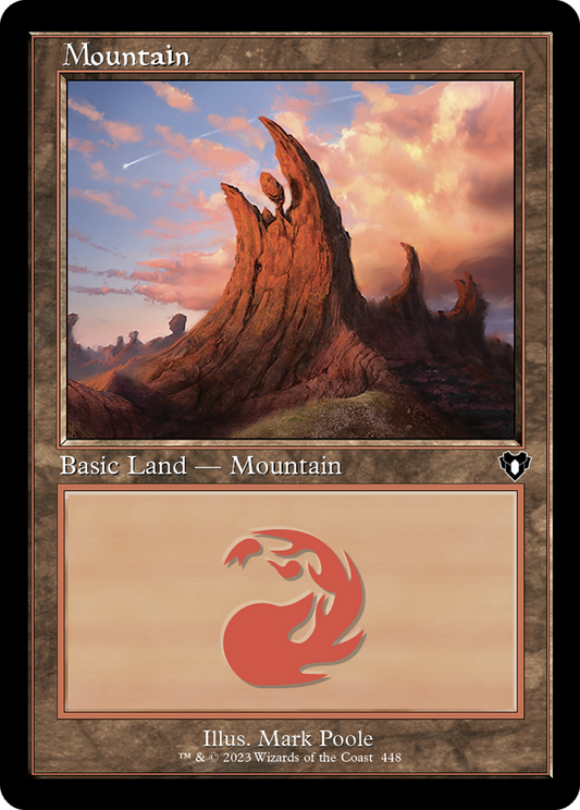 Mountain (CMM-448) - [Commander Masters] Foil
