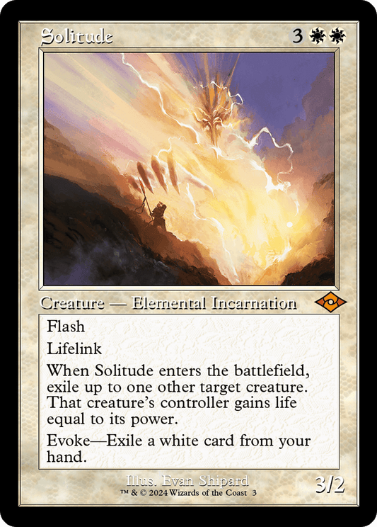 Solitude (H2R-003) - [Modern Horizons 2 Timeshifts] Foil