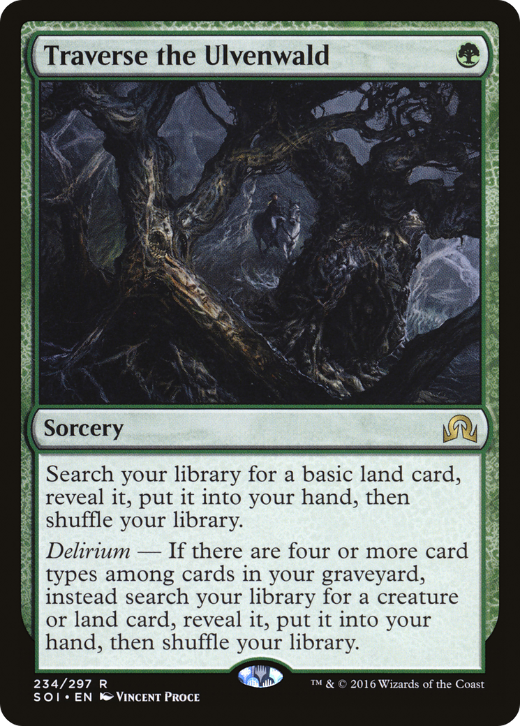 Traverse the Ulvenwald (SOI-234) - [Shadows over Innistrad] Foil