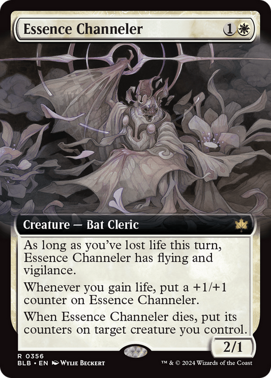 Essence Channeler (BLB-356) - [Bloomburrow]: (Extended Art) Foil