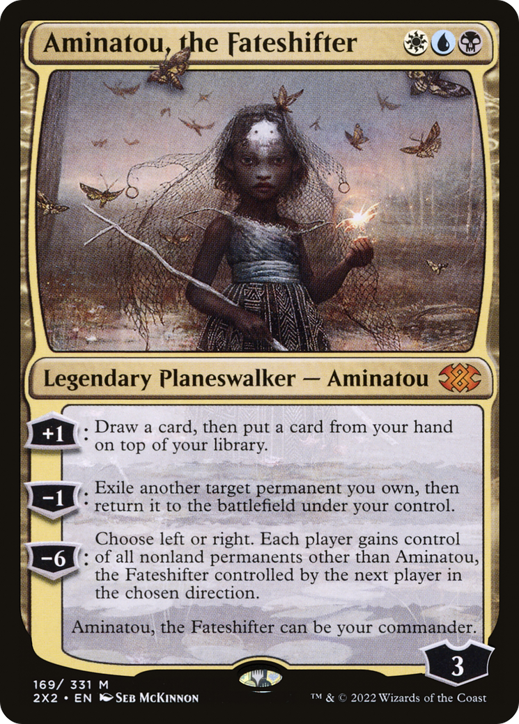 Aminatou, the Fateshifter (2X2-169) - [Double Masters 2022]