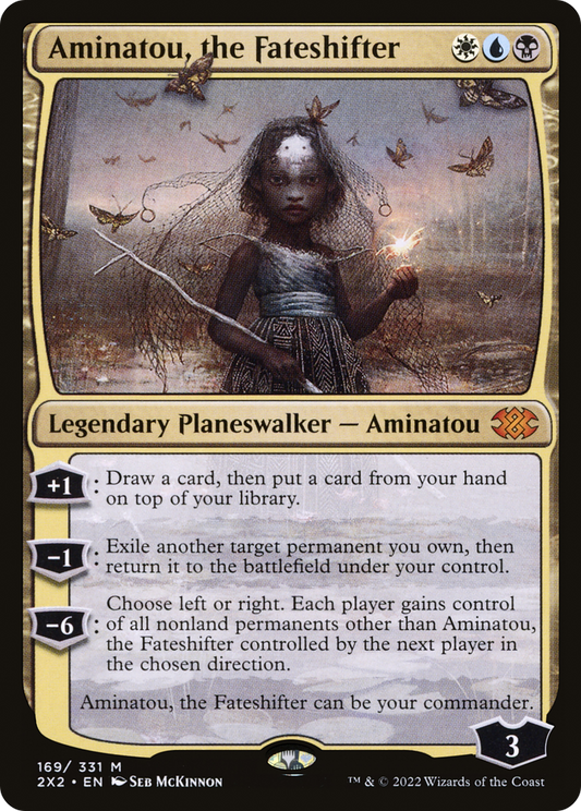 Aminatou, the Fateshifter (2X2-169) - [Double Masters 2022]