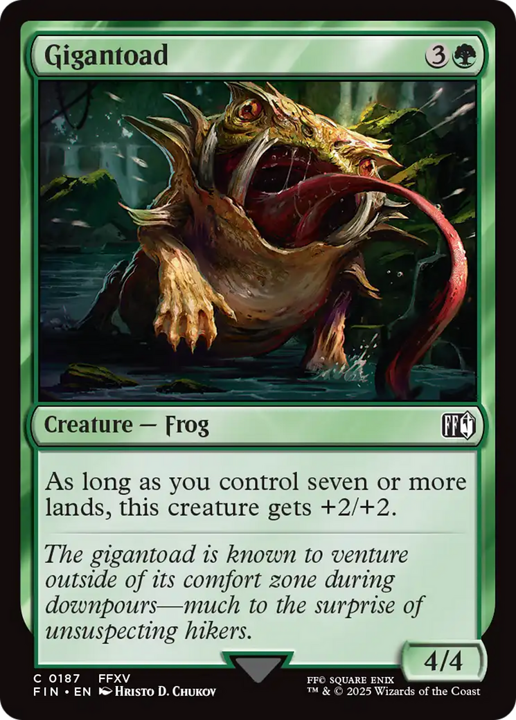 Gigantoad (FIN-187) - [FINAL FANTASY] Foil