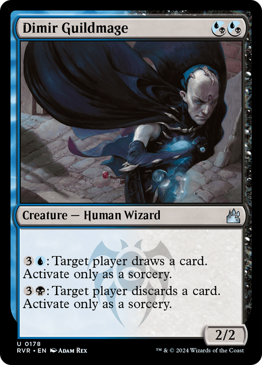 Dimir Guildmage (RVR-178) - [Ravnica Remastered] Foil