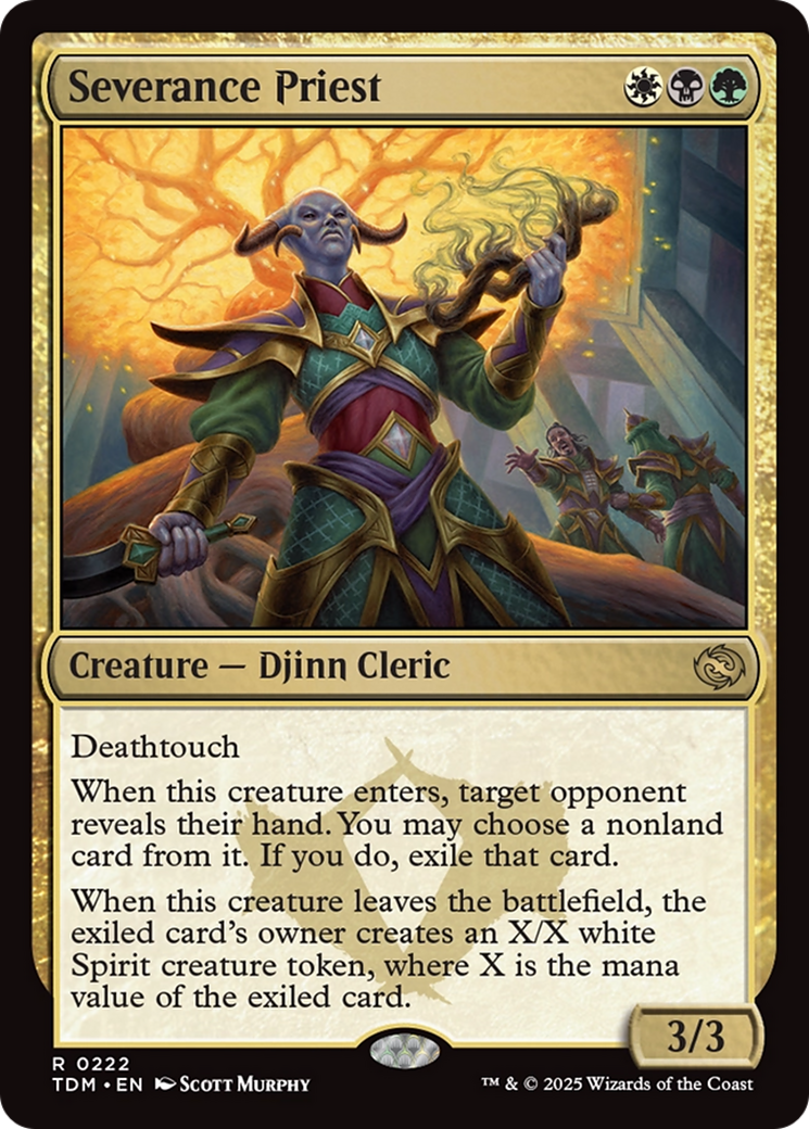 Severance Priest (TDM-222) - [Tarkir: Dragonstorm]
