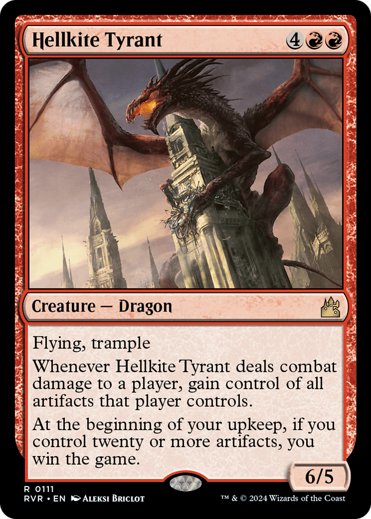 Hellkite Tyrant (RVR-111) - [Ravnica Remastered]