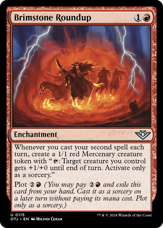 Brimstone Roundup (OTJ-115) - [Outlaws of Thunder Junction] Foil