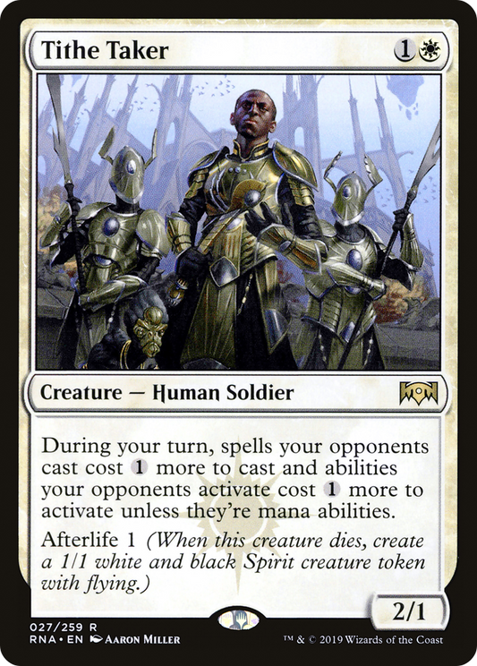 Tithe Taker (RNA-027) - [Ravnica Allegiance]
