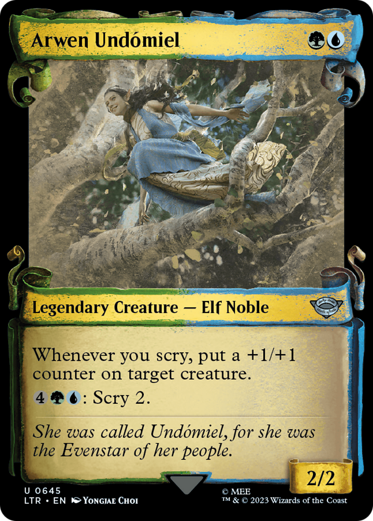 Arwen Undómiel (LTR-645) - [The Lord of the Rings: Tales of Middle-earth]: (Showcase) Foil