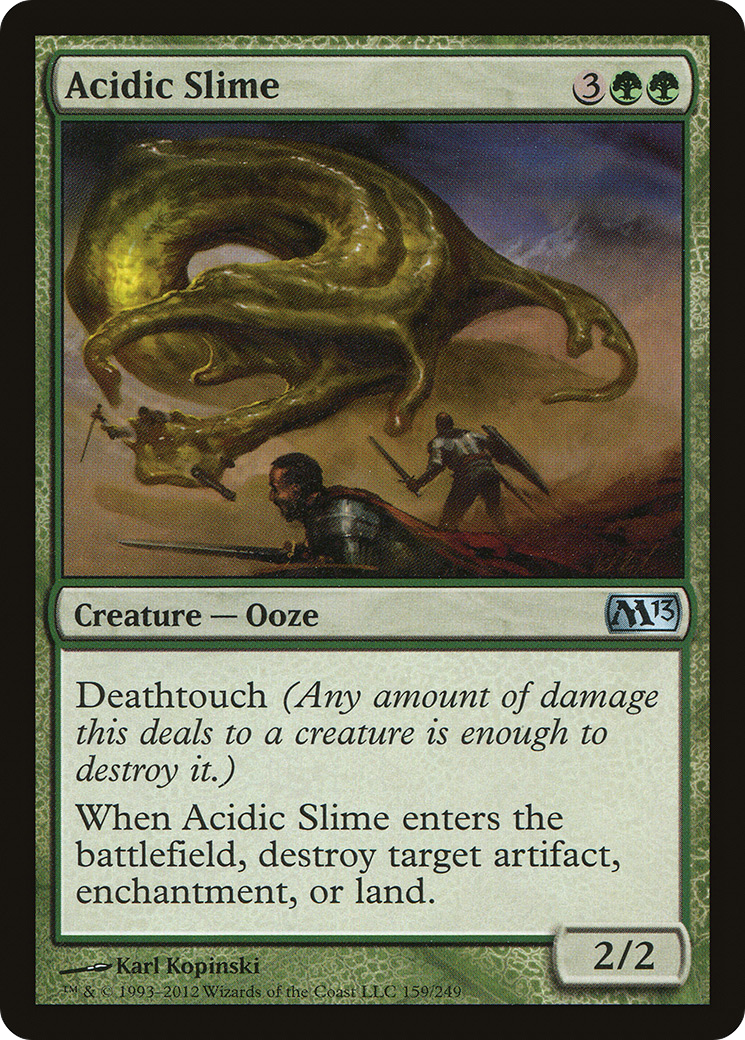 Acidic Slime (M13-159) - [Magic 2013]