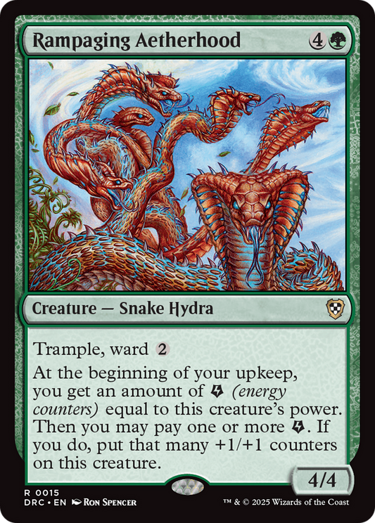 Rampaging Aetherhood (DRC-015) - [Commander: Aetherdrift]