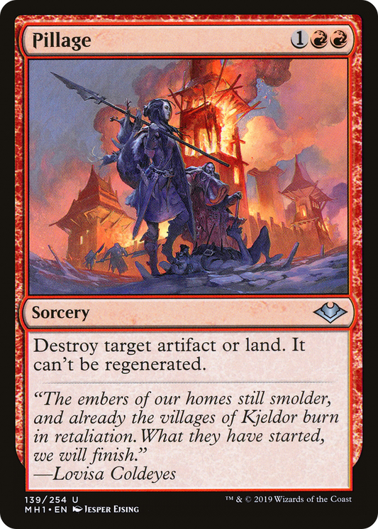 Pillage (MH1-139) - [Modern Horizons]